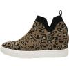 imageCUSHIONAIRE Womens Hoyt Knit Hidden Wedge Sneaker Memory Foam ampamp Wide Width AvailableLeopard