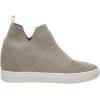 imageCUSHIONAIRE Womens Hoyt Knit Hidden Wedge Sneaker Memory Foam ampamp Wide Width AvailableNatural