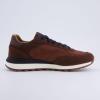 imageCUSHIONAIRE Womens Kicks lace up Nylon Sneaker Comfort Foam Wide Widths AvailableBrownNavy