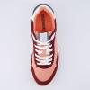 imageCUSHIONAIRE Womens Kicks lace up Nylon Sneaker Comfort Foam Wide Widths AvailableSalmonBurgundy