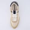imageCUSHIONAIRE Womens Kicks lace up Nylon Sneaker Comfort Foam Wide Widths AvailableTanBlack