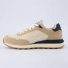 imageCUSHIONAIRE Womens Kicks lace up Nylon Sneaker Comfort Foam Wide Widths AvailableTanBlack