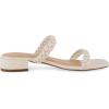 imageCUSHIONAIRE Womens Neptune braided low block heel sandal Memory FoamIvory