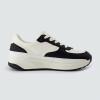 imageCUSHIONAIRE Womens Score lace up Sneaker Comfort Foam Wide Widths AvailableBlackWhite