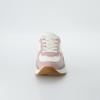 imageCUSHIONAIRE Womens Score lace up Sneaker Comfort Foam Wide Widths AvailableWhitePink