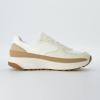 imageCUSHIONAIRE Womens Score lace up Sneaker Comfort Foam Wide Widths AvailableWhiteTan