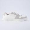 imageCUSHIONAIRE Womens Trophy lace up Sneaker Comfort Foam Wide Widths AvailableWhiteGrey