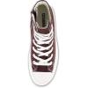 imageCUSHIONAIRE Womens Vespa high top Canvas Sneaker Memory Foam and Side ZipperChocolate Zip
