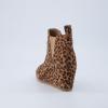 imageDunes Womens Zoey Wedge Bootie Soft Vegan Suede Easy SlipOn Design Memory Foam Wide Widths AvailableLeopard