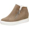 imageCUSHIONAIRE Womens Heaven Hidden Wedge Faux Shearling Sneaker Memory FoamTaupe