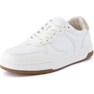 imageCUSHIONAIRE Womens Serve lace up Sneaker Comfort Foam Wide Widths AvailableWhite