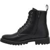 imageCUSHIONAIRE Womens Didi Lace up boot Memory FoamBlack
