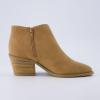 imageCUSHIONAIRE Womens Edith cut out ankle bootie Memory Foam Wide Widths AvailableTan