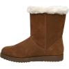 imageCUSHIONAIRE Womens Heather pull on boot Memory FoamChestnut Genuine Suede