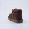 imageCUSHIONAIRE Womens Hip 2 Genuine Suede Ankle Snow Boots  PullOn with Cozy Faux Shearling Lining Memory FoamChocolate Genuine Suede