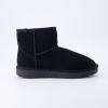 imageCUSHIONAIRE Womens Hipster pull on boot Memory FoamBlack Genuine Suede