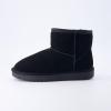 imageCUSHIONAIRE Womens Hipster pull on boot Memory FoamBlack Vegan Suede