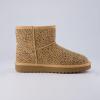 imageCUSHIONAIRE Womens Hipster pull on boot Memory FoamCheetah Genuine Suede