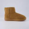 imageCUSHIONAIRE Womens Hipster pull on boot Memory FoamChestnut Genuine Suede