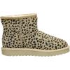 imageCUSHIONAIRE Womens Hipster pull on boot Memory FoamTan Spotted Genuine Suede