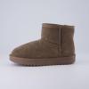 imageCUSHIONAIRE Womens Hipster pull on boot Memory FoamTaupe Genuine Suede