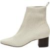 imageCUSHIONAIRE Womens Neely Stretch bootie Memory Foam and Wide Widths AvailableIvory