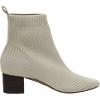 imageCUSHIONAIRE Womens Neely Stretch bootie Memory Foam and Wide Widths AvailableIvory