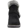 imageCUSHIONAIRE Womens Rhodes wedge bootie Memory FoamBlack