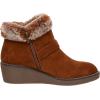 imageCUSHIONAIRE Womens Rhodes wedge bootie Memory FoamChestnut