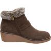 imageCUSHIONAIRE Womens Rhodes wedge bootie Memory FoamTaupe