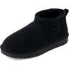 Black Genuine Suede