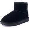 Black Vegan Suede