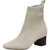 imageCUSHIONAIRE Womens Neely Stretch bootie Memory Foam and Wide Widths AvailableIvory
