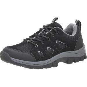 imageCUSHIONAIRE Womens Brig Low top Hiking BootBlack M