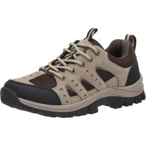 imageCUSHIONAIRE Womens Brig Low top Hiking BootTaupe M