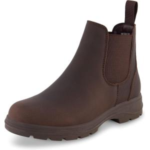imageCUSHIONAIRE Womens Britain slip on chelsea boot Memory Foam Wide Widths AvailableEspresso