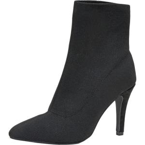 imageCUSHIONAIRE Womens Gipsee stretch knit Heel Memory FoamBlack