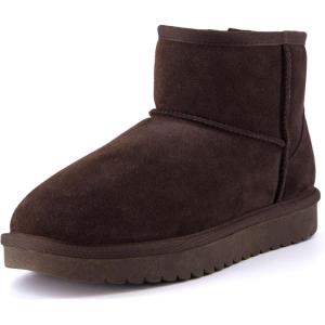 imageCUSHIONAIRE Womens Hipster pull on boot Memory FoamChocolate