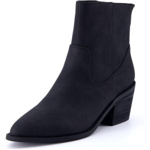 imageCUSHIONAIRE Womens Rowdy Western Boot Memory Foam Wide Widths AvailableBlack