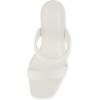 imageCUSHIONAIRE Womens Prize dress sandals Memory Foam Wide Widths AvailableWhite
