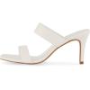 imageCUSHIONAIRE Womens Prize dress sandals Memory Foam Wide Widths AvailableWhite