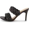 imageCUSHIONAIRE Womens Suzy braided dress sandal Memory Foam Wide Widths AvailableBlack