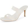 imageCUSHIONAIRE Womens Prize dress sandals Memory Foam Wide Widths AvailableWhite