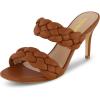 imageCUSHIONAIRE Womens Suzy braided dress sandal Memory Foam Wide Widths AvailableTan
